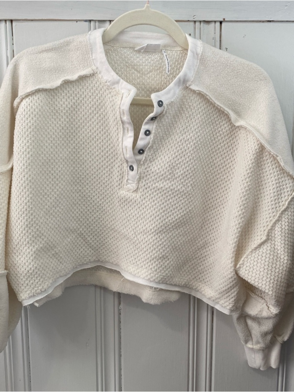 Urban Outfitters Out From Under Waffle-Knit Cropped pullover women’s S